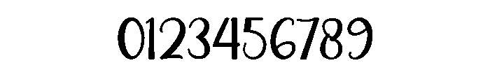 Santoria Regular Font OTHER CHARS