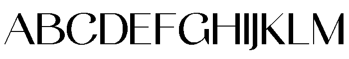 Sanzkina Regular Font UPPERCASE