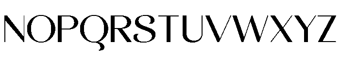Sanzkina Regular Font UPPERCASE
