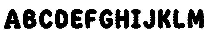 Saoirse Regular Font UPPERCASE