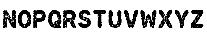 Saponaria Regular Font UPPERCASE