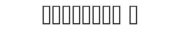 Sapum Regular Font OTHER CHARS