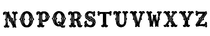 Sapum Regular Font UPPERCASE