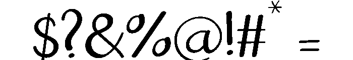 Sarden Font OTHER CHARS