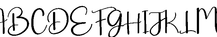 Sarden Font UPPERCASE