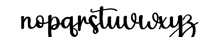 Sarden Font LOWERCASE