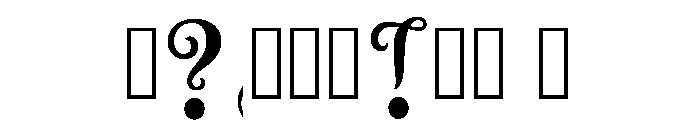 Sargo Regular Font OTHER CHARS