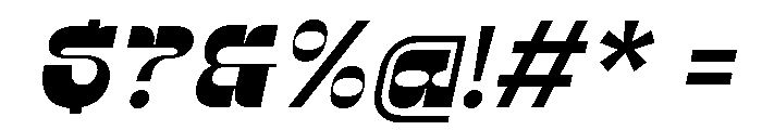 Sarilya Italic Font OTHER CHARS