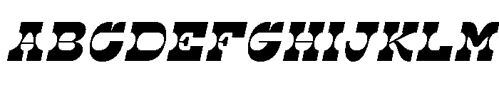 Sarilya Italic Font UPPERCASE