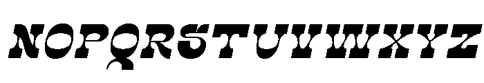 Sarilya Italic Font UPPERCASE