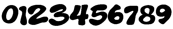 Sarko Brush Regular Font OTHER CHARS