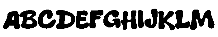 Sarko Brush Regular Font UPPERCASE