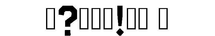Sarm Regular Font OTHER CHARS