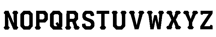 Sarm Regular Font UPPERCASE
