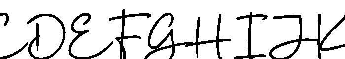 Sarphine Regular Font UPPERCASE