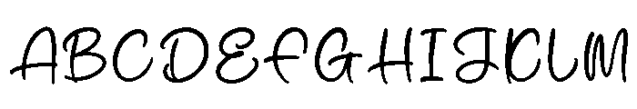Sarphine Font UPPERCASE