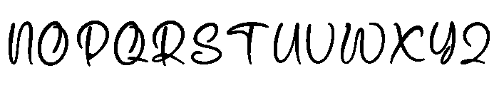 Sarphine Font UPPERCASE