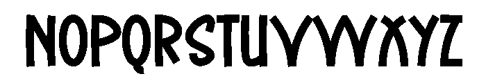 Sartastic Font LOWERCASE