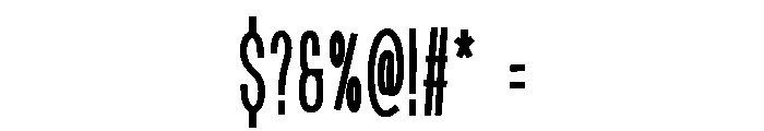 Sashiacry Font OTHER CHARS