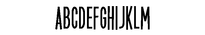 Sashiacry Font UPPERCASE