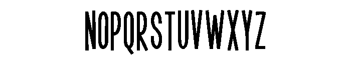 Sashiacry Font LOWERCASE