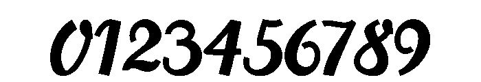 SasmitaBlack Font OTHER CHARS