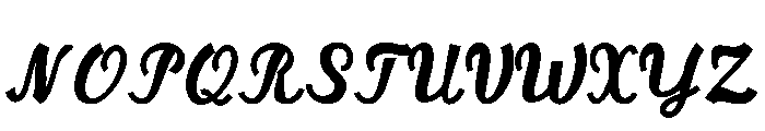 SasmitaBlack Font UPPERCASE