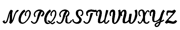 SasmitaBold-Bold Font UPPERCASE