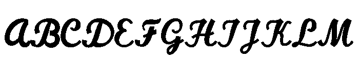 SasmitaExtraBold Font UPPERCASE