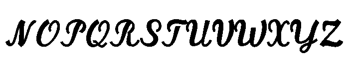 SasmitaExtraBold Font UPPERCASE