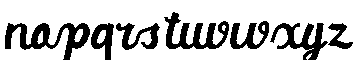 SasmitaExtraBold Font LOWERCASE
