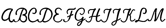 SasmitaLight Font UPPERCASE