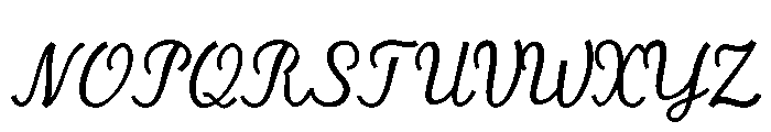 SasmitaLight Font UPPERCASE
