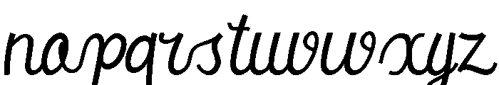 SasmitaLight Font LOWERCASE
