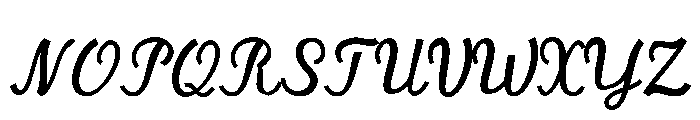 SasmitaMedium Font UPPERCASE