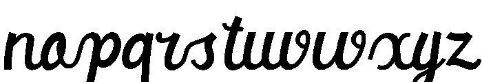 SasmitaSemiBold Font LOWERCASE