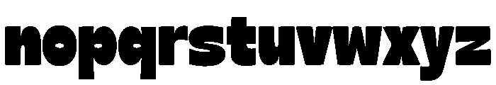 Sassika Font LOWERCASE