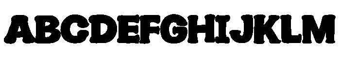 Satan Font UPPERCASE