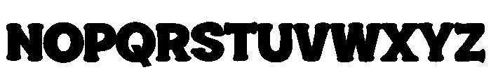 Satan Font UPPERCASE