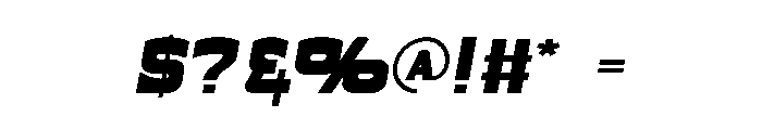 SatriaPlanet Font OTHER CHARS