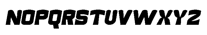 SatriaPlanet Font UPPERCASE