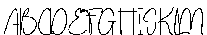 Saturday Delight Font UPPERCASE
