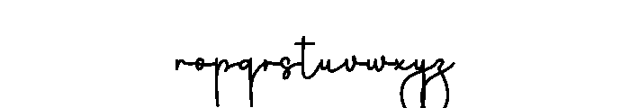 Saturday Delight Font LOWERCASE