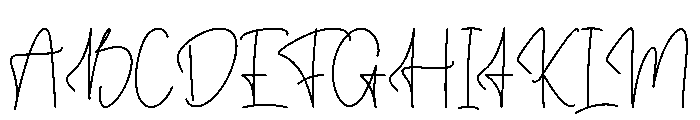 Saturday Part Font UPPERCASE
