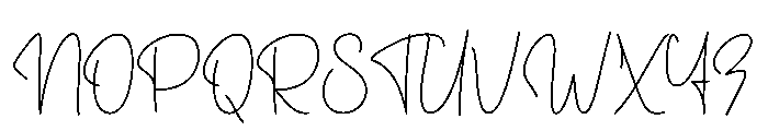 Saturday Part Font UPPERCASE