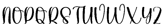 Saturday School Font UPPERCASE