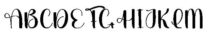 Saturday Sniping Font UPPERCASE