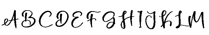 Saturday Sunshine Font UPPERCASE