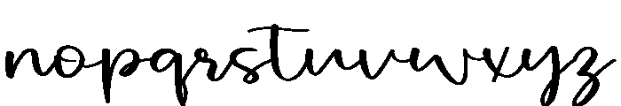 Saturday Sunshine Font LOWERCASE