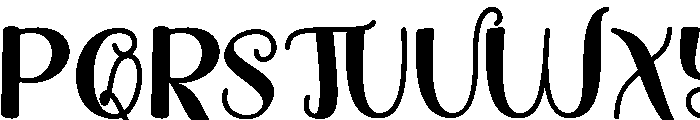 SaturdayHandwritten Font UPPERCASE